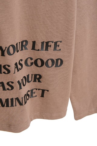 T-shirt - Marron