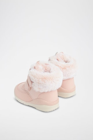 Bottines fourrées - Rose