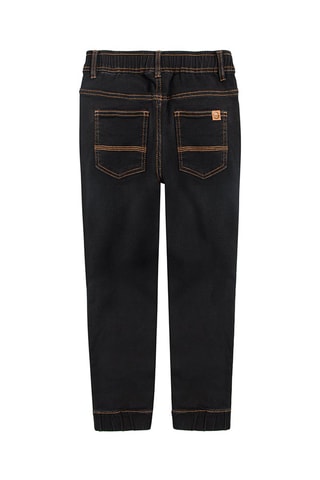 Jogger en jean - Noir