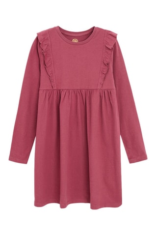 Robe et legging - Bordeaux et bleu marine