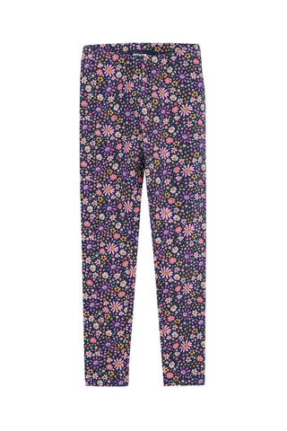 Robe et legging - Bordeaux et bleu marine