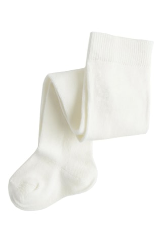 Robe et collant - Gris et blanc
