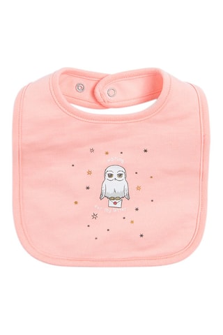 Bavoir et dors-bien Hedwige Harry Potter - Rose