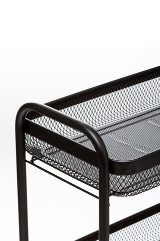 Mesa auxiliar - 46,5 x 26,5 x 79,6 cm - Negro