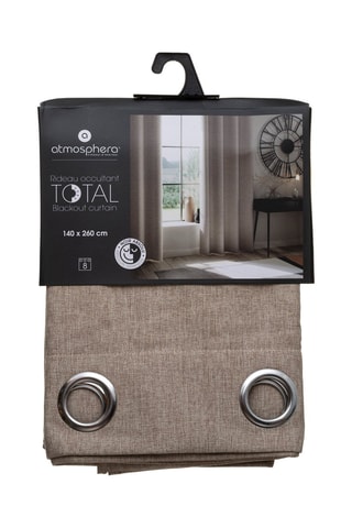 Cortina Lua - Beige - 140 x 260 cm