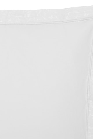 Funda de almohada de algodón 145 g/m² - Blanco - 63 x 63 cm