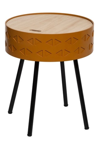 Mesa de centro con arcón Shiro - Marrón