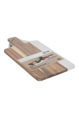 Tabla para cortar de acacia y mármol Harmony - 42 x 20 cm