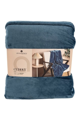 Plaid Cuddly - Bleu - 230 x 180 cm
