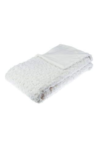 Plaid Four - Blanc - 180 x 0,5 x 230 cm
