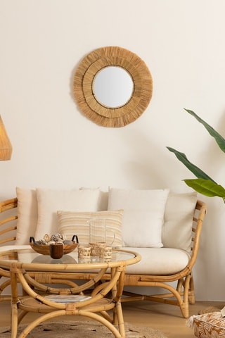 Espejo Alba - Beige - 57,5 x 2 cm