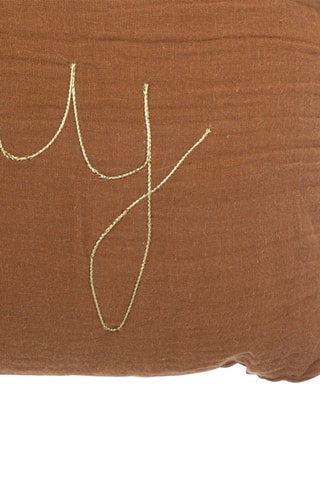 Coussin - Marron - 50 x 30 cm