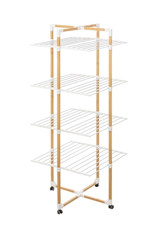 Etendoir - 69 x 68,5 x 175 cm - Blanc