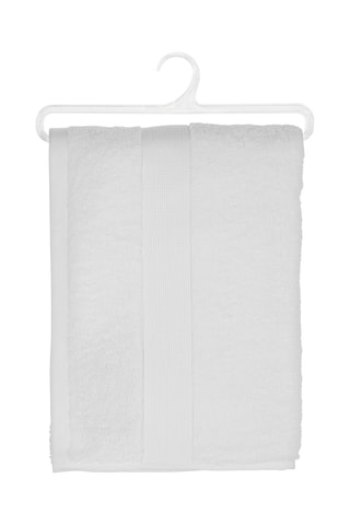 Toalla de ducha - Blanco - 70 x 130 cm