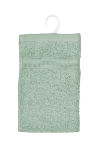 Toalla de tocador - Verde claro - 30 x 50 cm