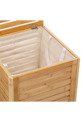 Cesta para ropa de bambú - 65 ml