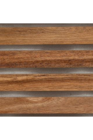 Cesto para ropa de madera de acacia - 65 cl