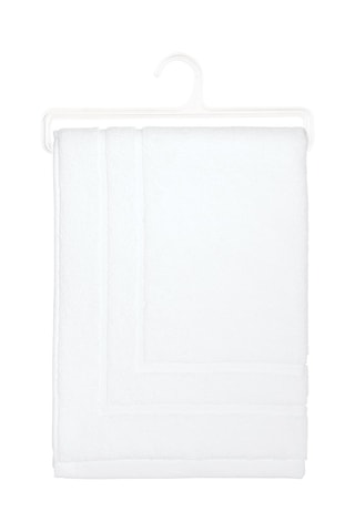 Alfombra de baño - Blanco - 50 x 70 cm