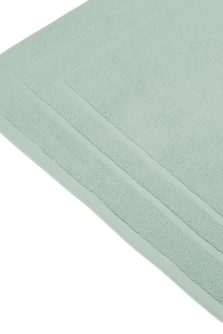Alfombra de baño - Verde claro - 50 x 70 cm