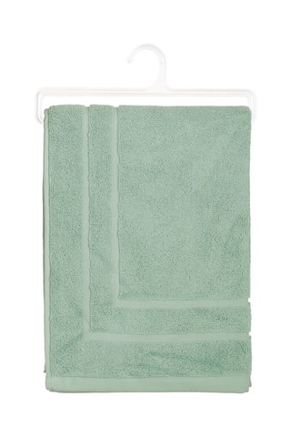 Alfombra de baño - Verde claro - 50 x 70 cm
