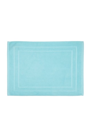 Alfombra de baño - Turquesa - 50 x 70 cm