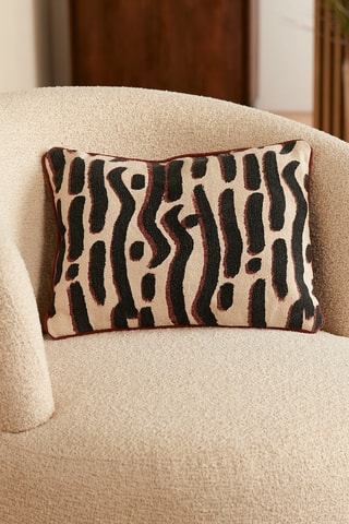 Coussin - Noir - 40 x 30 x 10 cm