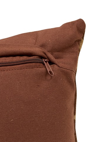 Coussin - Marron - 30 x 50 cm