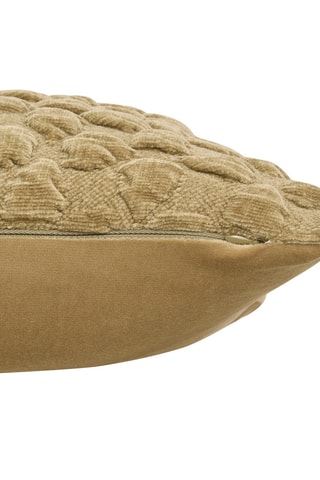 Coussin en velours - Kaki - 40 x 10 x 40 cm