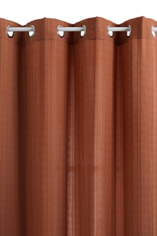 Cortina - Rojo teja - 140 × 240 cm