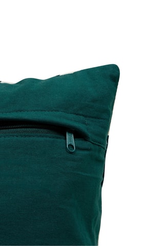 Coussin - Bleu marine et blanc - 45 x 45 cm