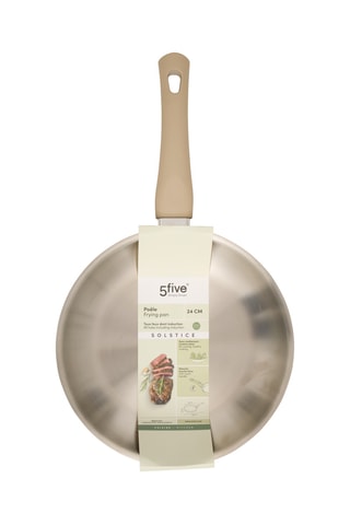 Sartén de acero inoxidable - 24 cm
