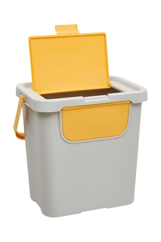 Papelera de reciclaje 24 l - Gris
