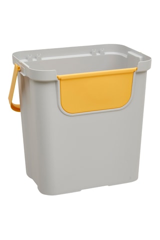 Papelera de reciclaje 24 l - Gris