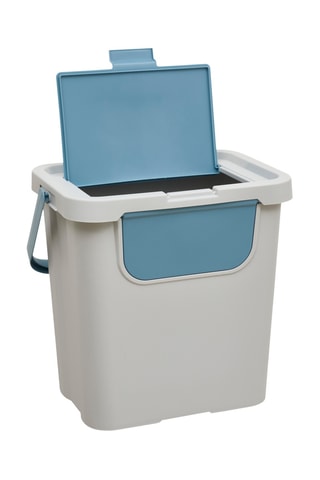 Papelera de reciclaje 24 l - Gris