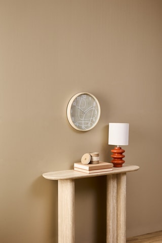 Reloj - 38 cm - Marrón
