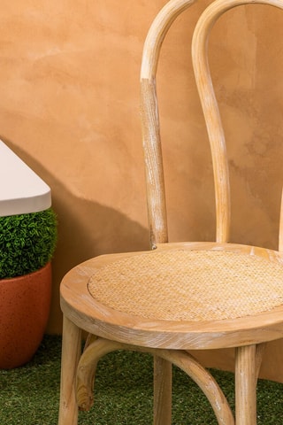 Chaise en rotin - 41 x 89 x 47 cm
