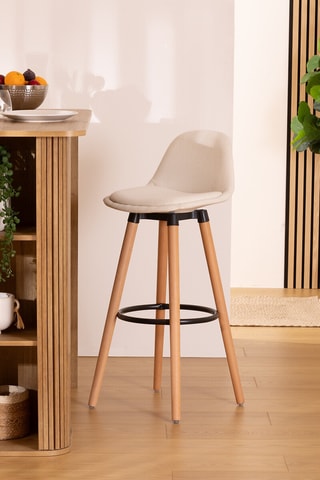 Tabouret en hêtre - 43 x 92,5 x 40 cm