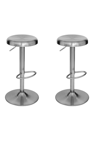 2 tabourets de bar - 41,5 x 75,5 cm