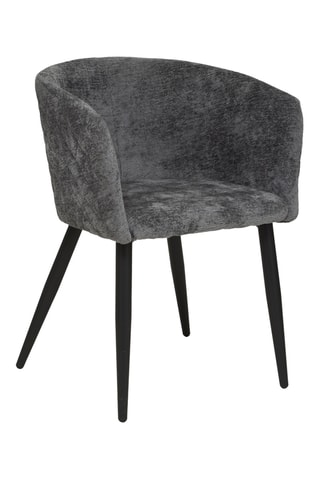 Fauteuil - Gris foncé - En polyester