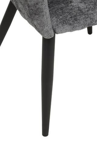 Fauteuil - Gris foncé - En polyester