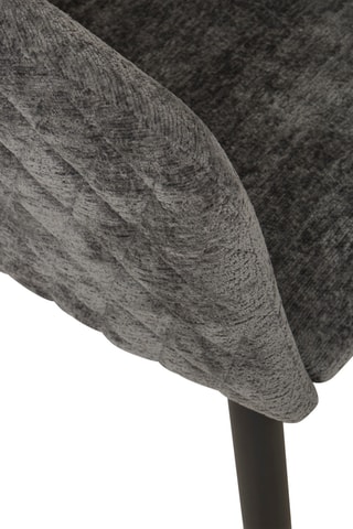 Fauteuil - Gris foncé - En polyester