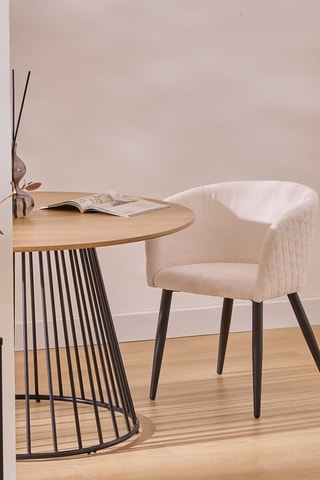 Fauteuil - Ivoire - En polyester