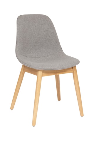 Chaise en bois d’hévéa - 48,5 x 86 x 54,5 cm