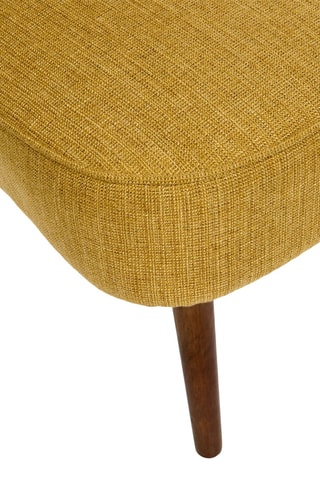Fauteuil - Moutarde - En polyester