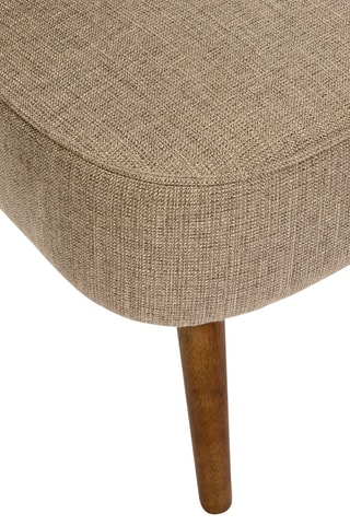 Fauteuil - Beige - En polyester