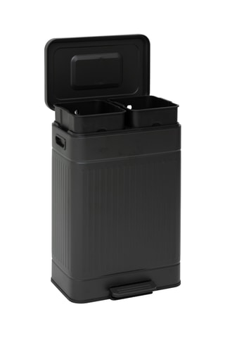 Poubelle à pédale - 2 x 30 l