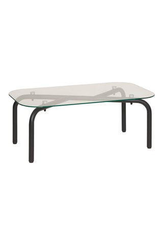 Table basse en verre - 110 x 44,5 x 60 cm
