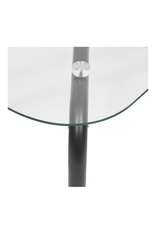 Table basse en verre - 110 x 44,5 x 60 cm