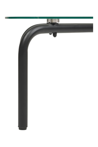 Table basse en verre - 110 x 44,5 x 60 cm