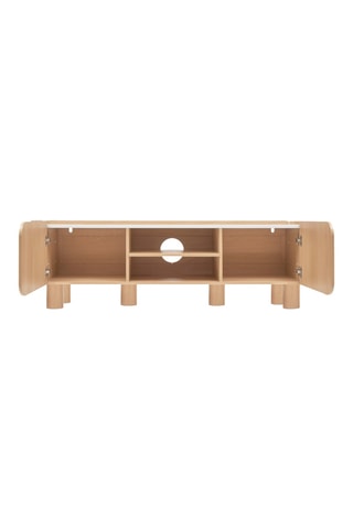 Meuble TV 2 portes - 160 x 50,2 x 40,2 cm